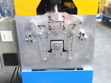 Electric Downspout Roll Forming Machine , 2.2KW Motor Powered Downspout Elbow Machine