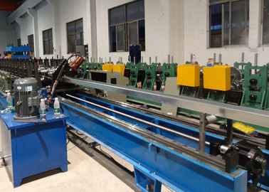 High Speed Channel Cable Tray Roll Forming Machine Line With Servo Flying Cutoff