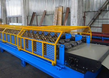 Trapezoidal Profile Metal Roof Roll Forming Machine 15 - 20 M/Min High Speed Type