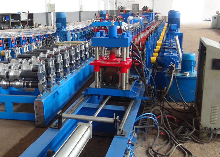 41 X 41 Solar Strut Channel Roll Forming Machine PLC Controlled With Flying Cutoff